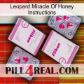 Leopard Miracle Of Honey Instructions 33